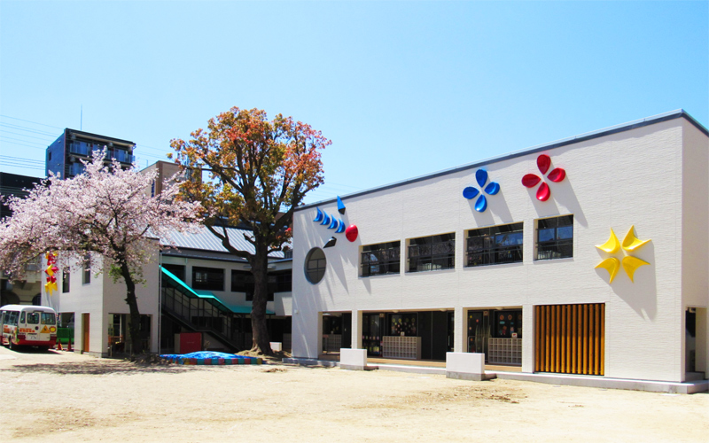 聖美幼稚園 大阪市東成区 今里 聖美幼稚園 2年保育 3年保育 4年未満保育 園内保育所